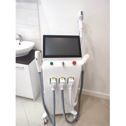 Laser 3w1 diodowy 755/808/1064nm, qswitch 1064/532 oraz IPL
